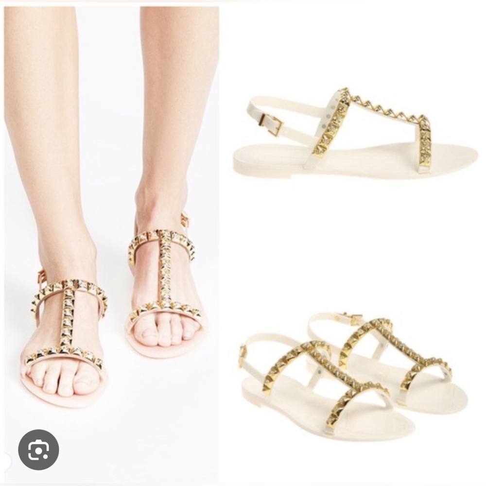 Stuart Weitzman Jelrose White Jelly
